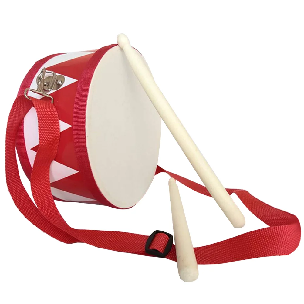Toddler Musical Instruments Kids Snare Drum Set Percussion Polyester Early Education Toy Safe Child Drumsticks