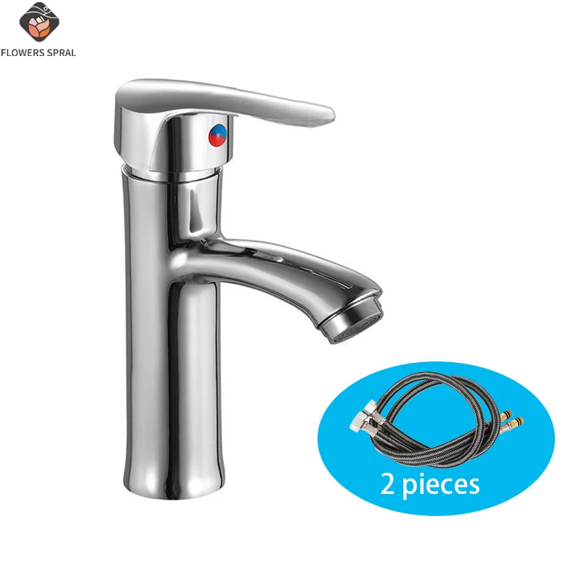 

Bathroom Basin Faucet, Sink Faucet, Countertop Installation, Single Hole Hot And Cold Water Mixer, Bathroom Faucet Set