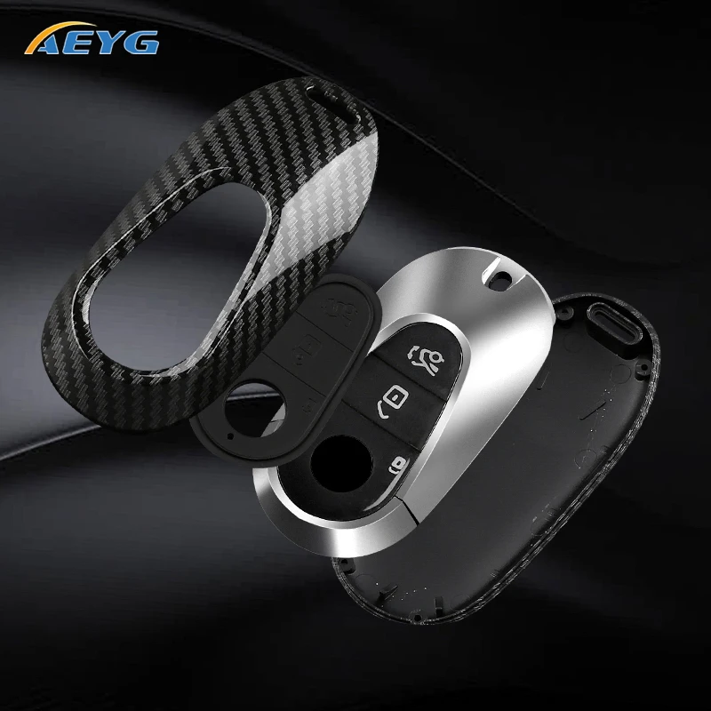 لمرسيدس بنز C E S الفئة GLC W206 W223 W214 E300 C260 C300 S450 S500 S400 ABS غطاء مفتاح السيارة فوب مفتاح ملحقات السلسلة #6