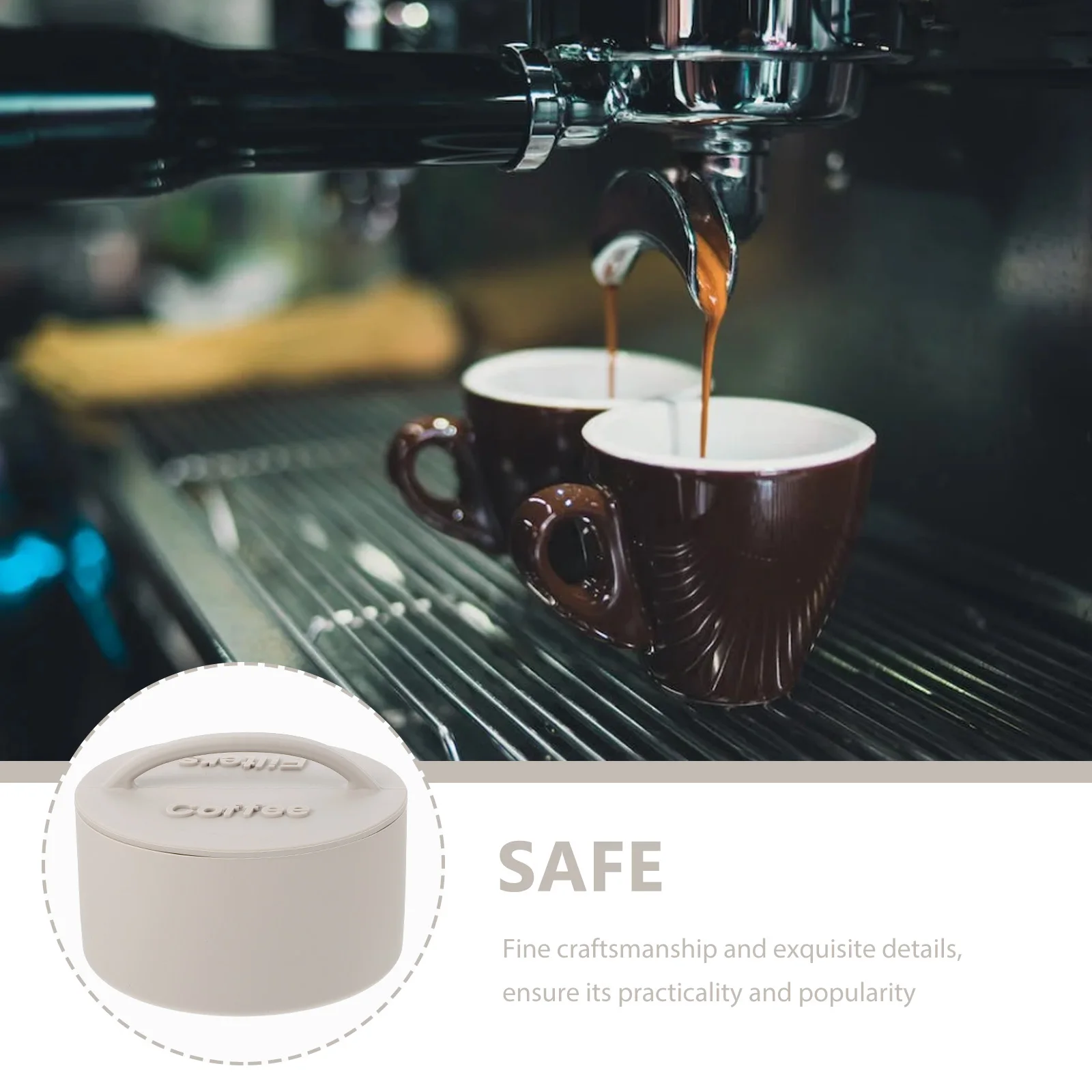 

Coffee Storage Box Large Capacity Silicone Filter Paper Holder For Counter Coffee Filter Container Dispenser Rack