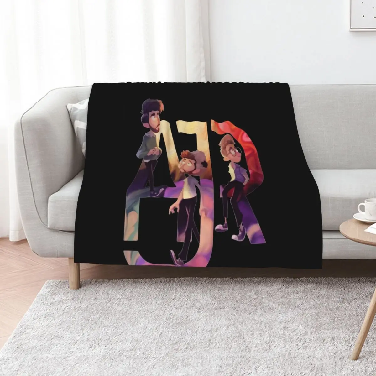 Ajr the click galaxy gifts fans, for men and women, gift christmas day Throw Blanket Softest Large Blankets