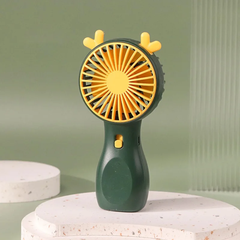 ポータブルナイトライトポケットファンハンドヘルドミニファン USB 充電ファン 2 速度調整可能な夏冷却ファン家庭用屋外