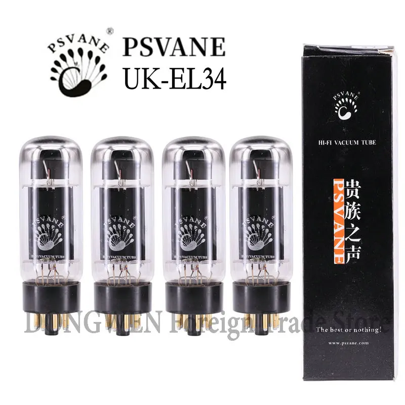 

HIFI звуковая трубка PSVANE UK-EL34 вакуумная трубка заменяет EL34C EL34M EL34B EL34 оригинальный прецизионный соответствующий усилитель