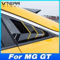 For MG GT 2023 Accessories Car Window Trim Cover Rear Triangle Window Decoration Sticker Exterior Modification Product Parts
