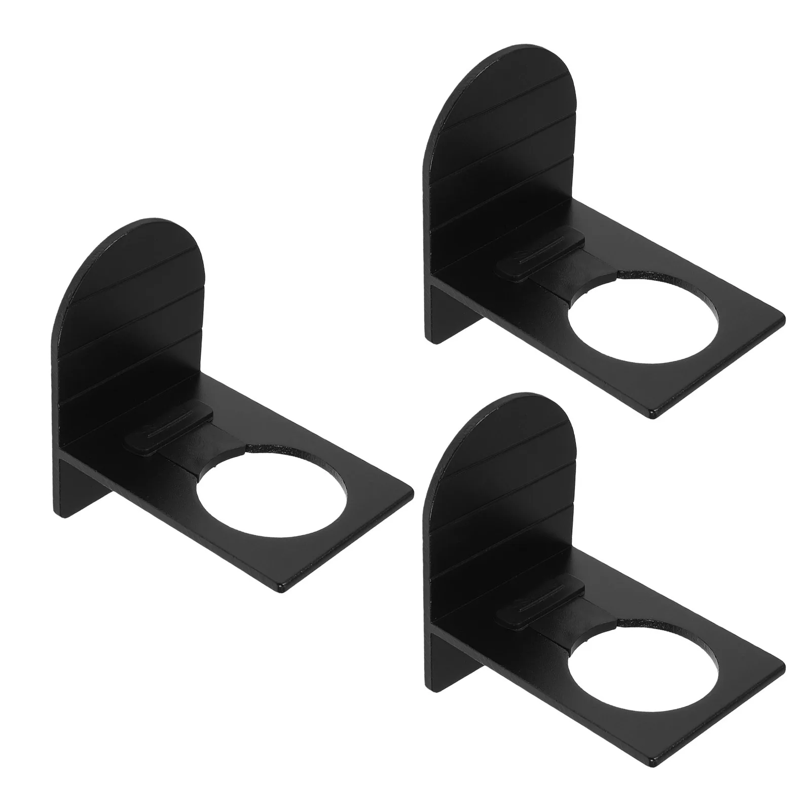 

3pcs Bathroom Wall Shelves Adjustable Wall Mounted Shampoo Holder Rack For Shower Gel Liquid Soap Space Aluminum Storage