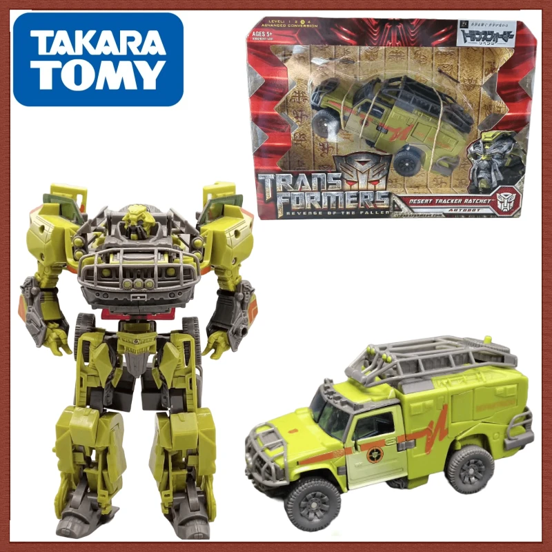 In Stock Takara Tomy Transformers Movie 2 Japanese Version ROTF Autobots RA-08 V Class Ratchet  Action Figures Robot Models