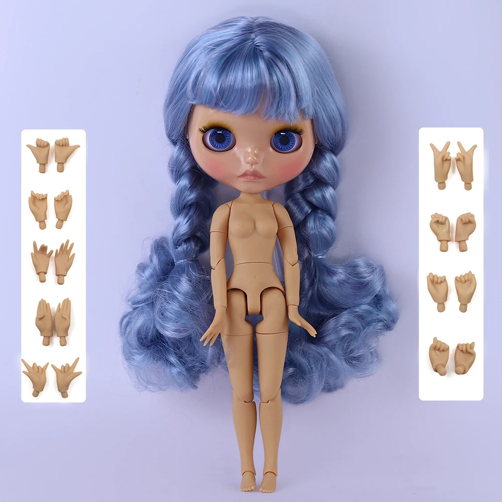 ICY DBS blyth Doll 1/6 30cm Collection Link Tan Skin Tone Glossy Facial Finish Girl Doll BJD Toy