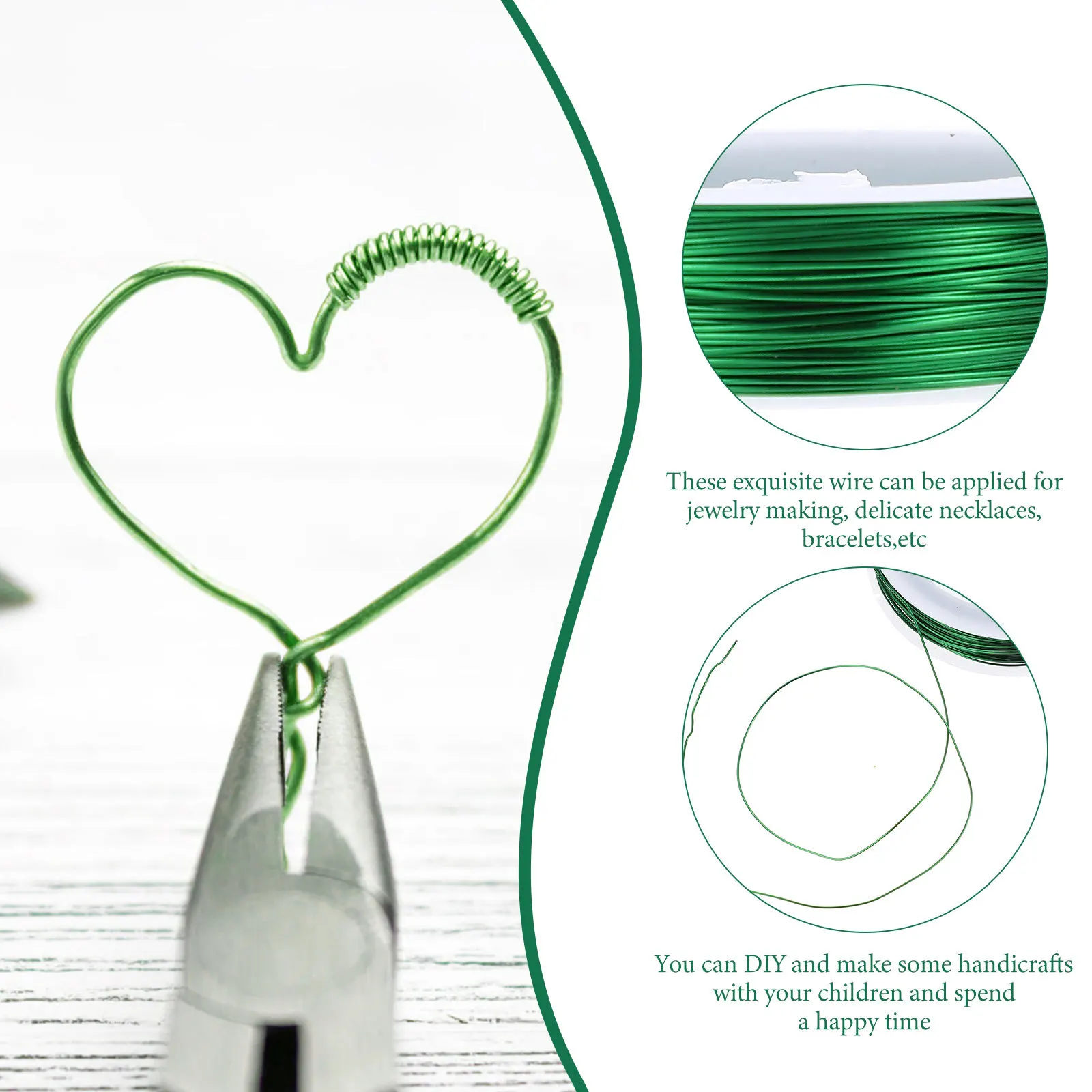 

2 Rolls Multi-Colored Galvanized Iron Wire For Jewelry Making Diy Crafts Bendable Lightweight Non-Corrosive Handicraft Wire For