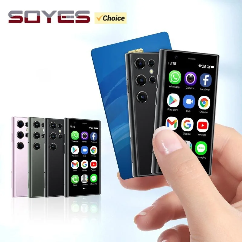 SOYES S23 PRO 3G Mini Smartphone MTK 3.0inch IPS Quad Core 2GB RAM 16GB ROM 2MP Dual SIM BT 4.0 WIFI Type-C Android Mobile Phone