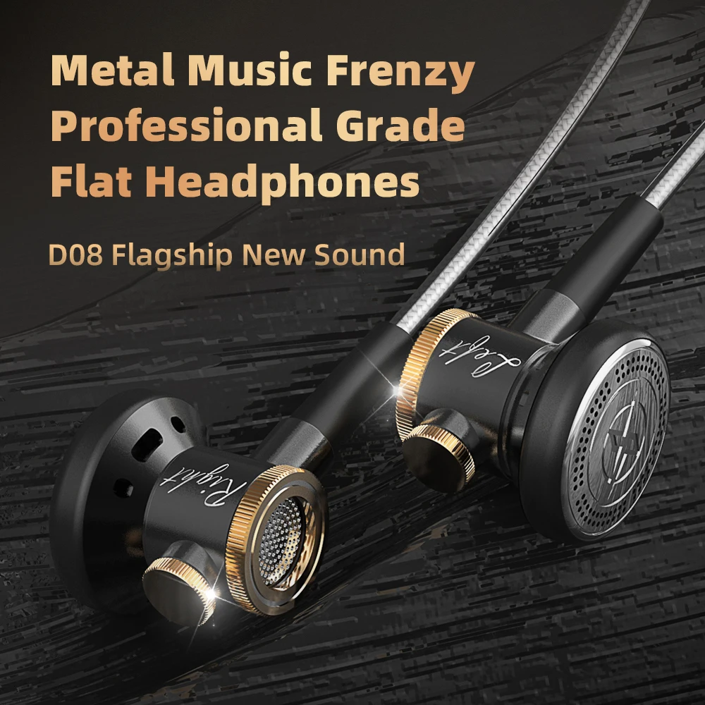 D08メタルHiFiタイプC＆3.5mmインイヤーヘッドホン - Wired Earphone Mic のレビューと価格