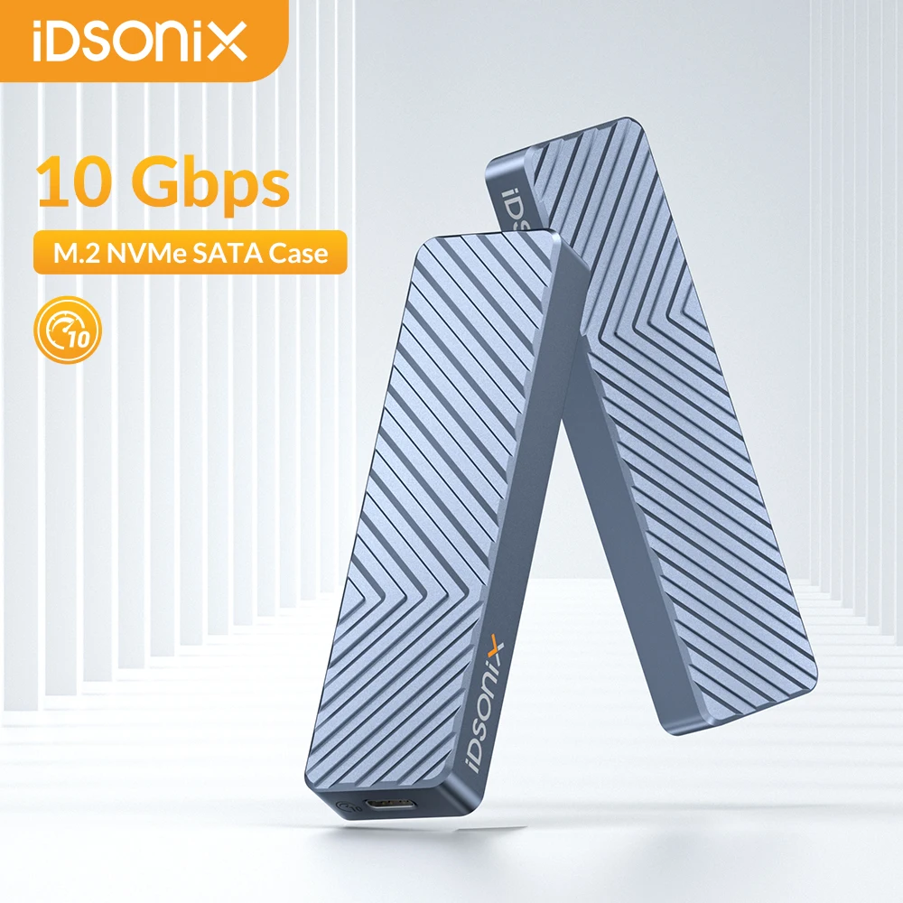 Idsonix m.2 nvme ssd gehäuse nvme externes festplatten gehäuse 10gbps 20gbps 40gbps typ c nvme pcie ssd abdeckung sbox für laptop mac