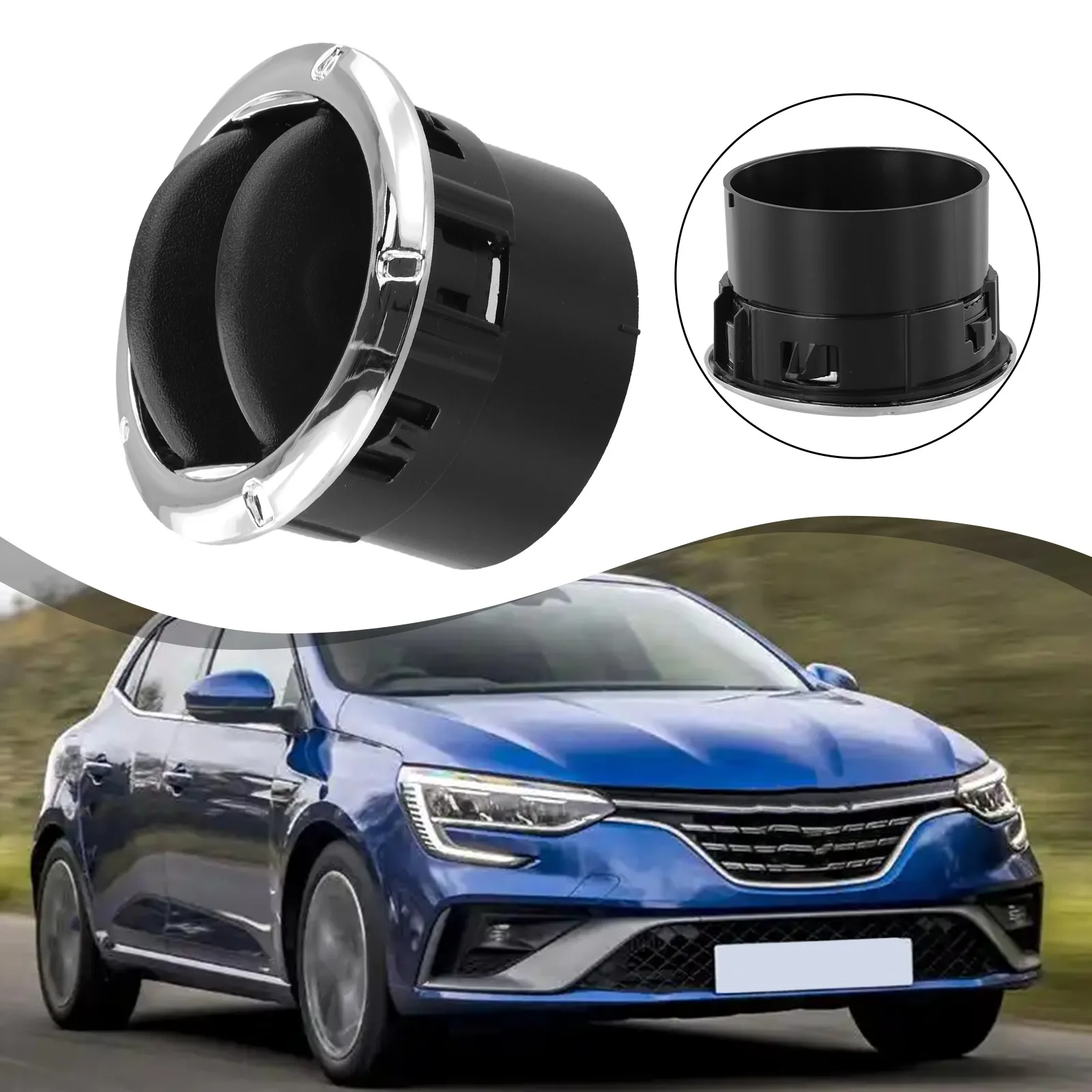 Car Parts Dashboard Air Vent Chrome Plastic Car Accessories Automotive Parts Vehicle Accessories Car Maintenance