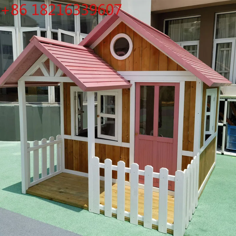 Chalet Children's Outdoor Games Tree House Rainproof Sun Protection Amusement Park Children's Play Room
