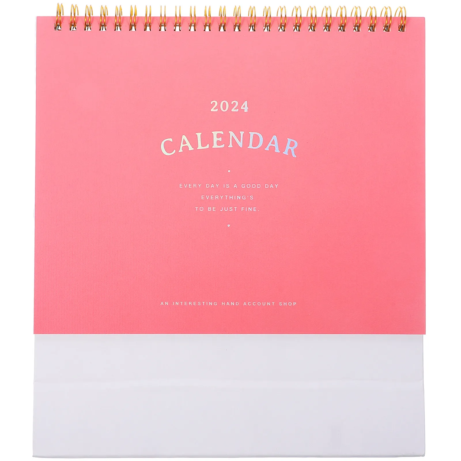 

Настольный календарь Dopamine, стильный бумажный маленький откидной календарь на 2024 год, настольный органайзер для офиса и дома