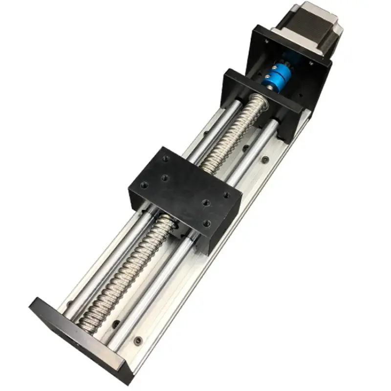SBR80 1204/1605/1610 Precision Ball Screw Linear Guideway Sliding Table Motor