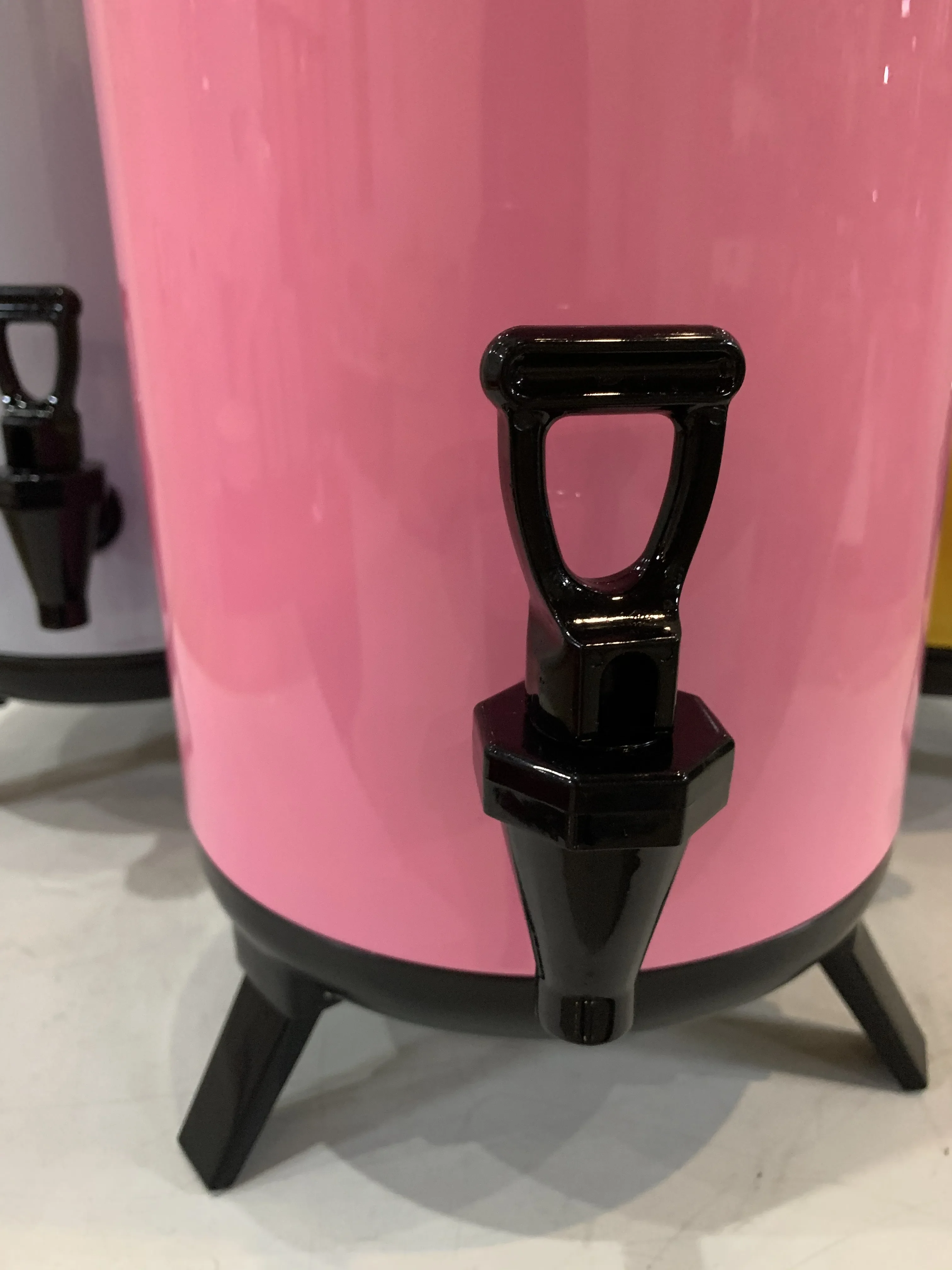 Stainless steel equipment milk tea bucket insulation bucket coffee shop accessories