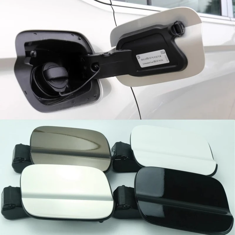 5NN809909 5NA809909 Car Fuel Door Gas Tank Door Filler Lid Cover Flap Cap Black for Volkswagen Tiguan 2019 2020 2021 2022 2023