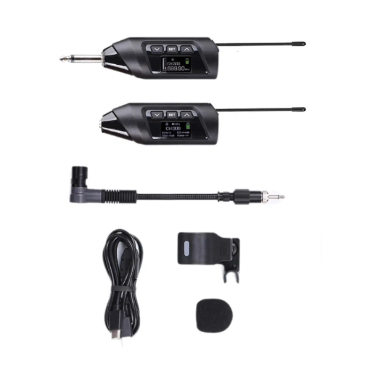 Wireless Saxophone Mic Receiver Transmitter for Singing Stage Performances