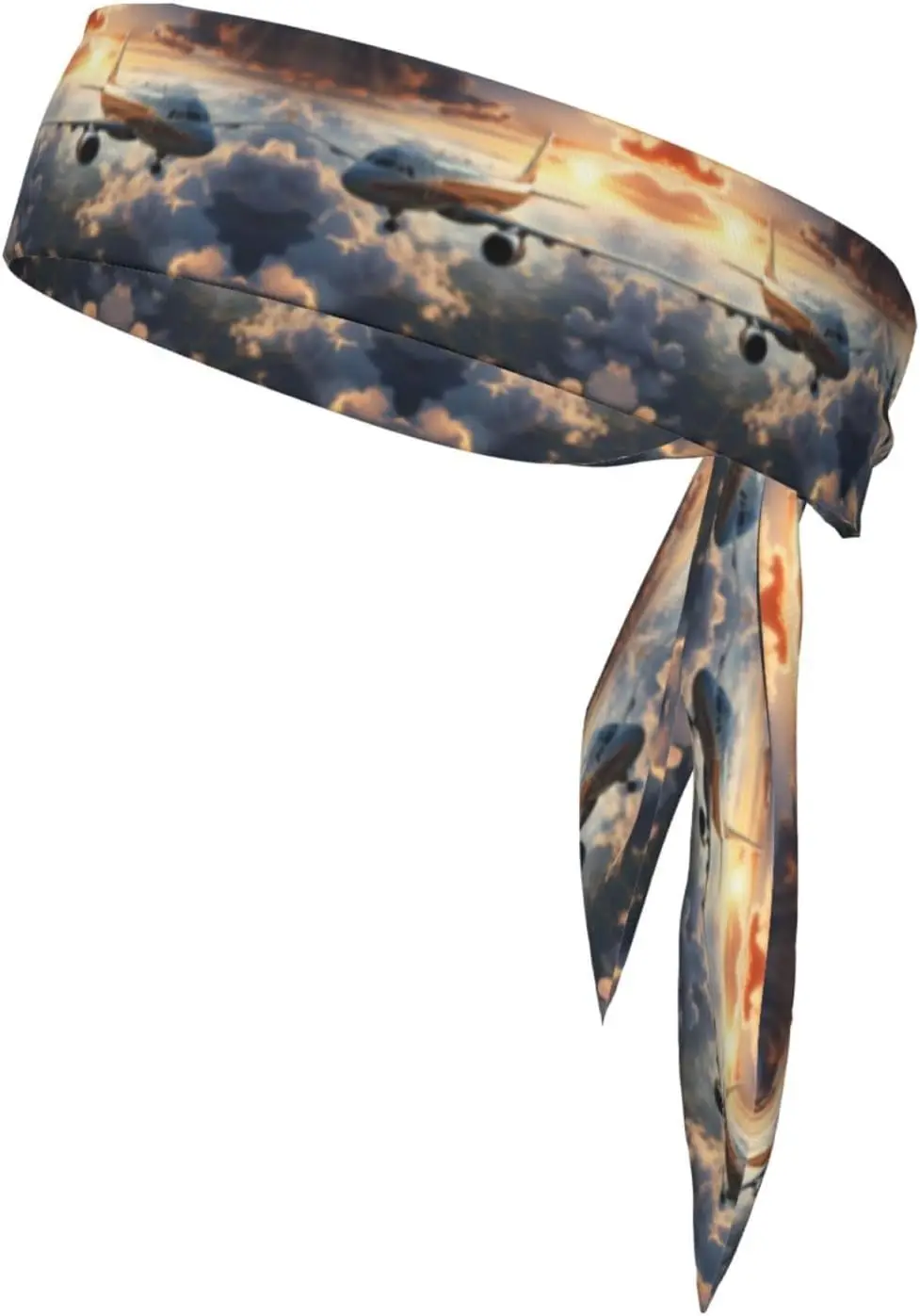 

Самолеты ломаются с принтами. Качественные повязки на голову, спортивный галстук на голову, повязка на голову для мужчин и женщин, повязка для волос для йоги.