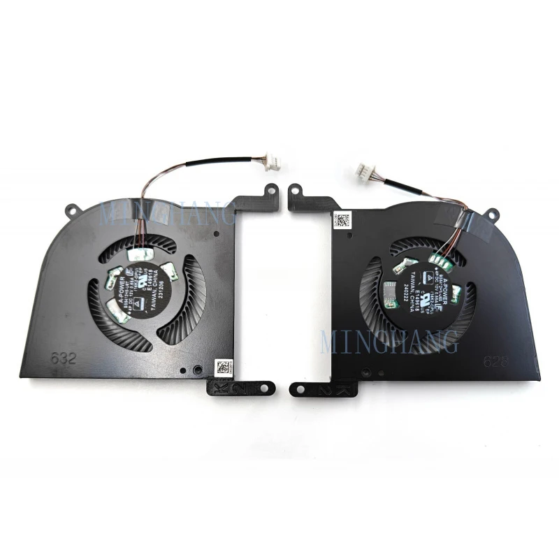 M  for MSI Stealth 14 Studio A13UDX A13VE A13VF A13VG MS-14K1 MS-14K2 CPU & GPU Fans