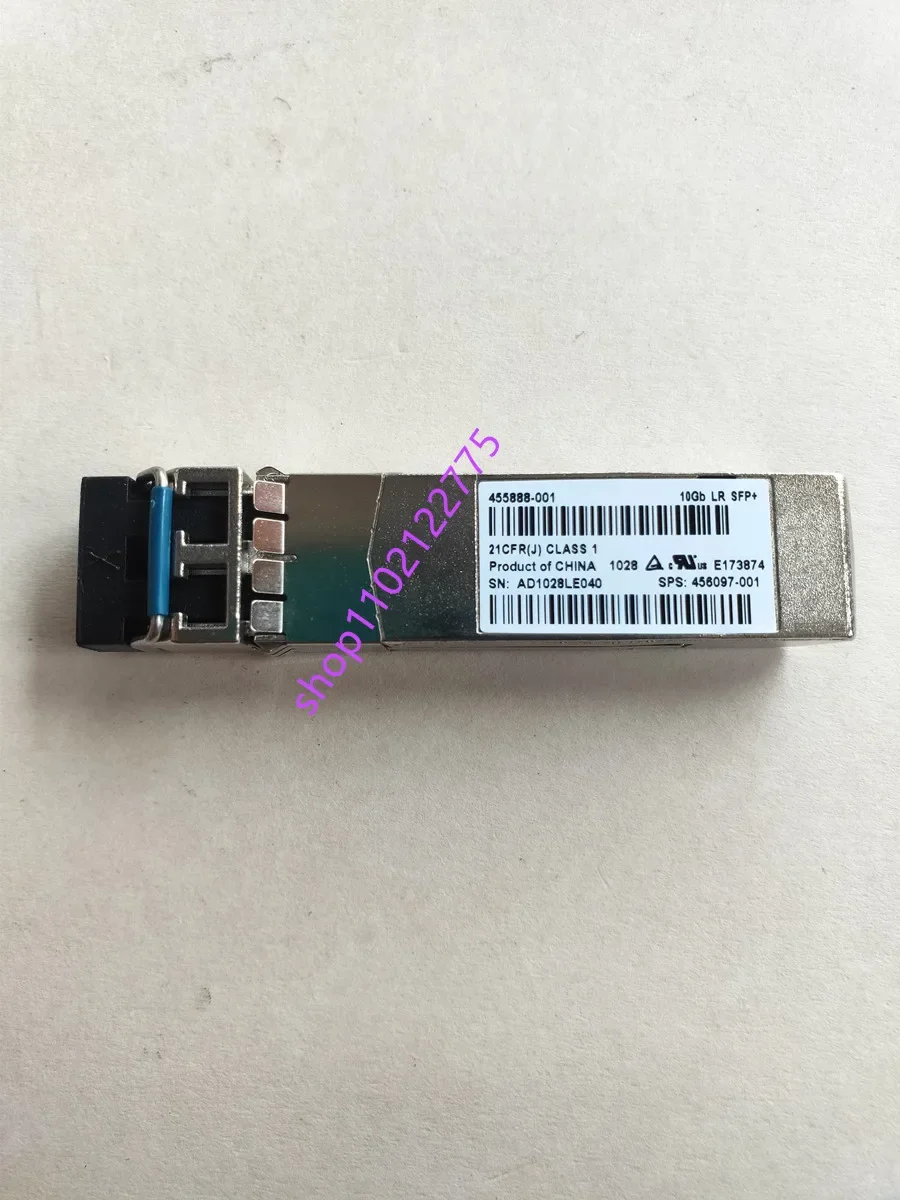 

H-P 10g одномодовый 455888-001 455886-B21 456097-001 10G LR SFP + 10km Lr 10gb Lr оптический волоконный модуль