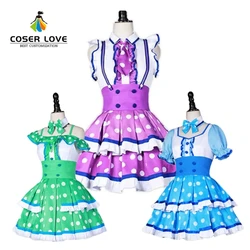 Lovelive Mari Ohara kanan Matsuura Watanabe You Cosplay Costume Carnival Halloween Performance Outfit Customizable