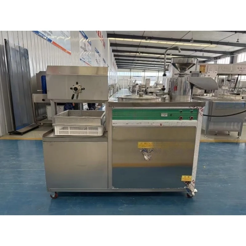 Small Automatic PLC-controlled 380V 15kW Easy-to-Operate Commercial Tofu Making Machine Soybean Grinding Cooking Integrated Tofu