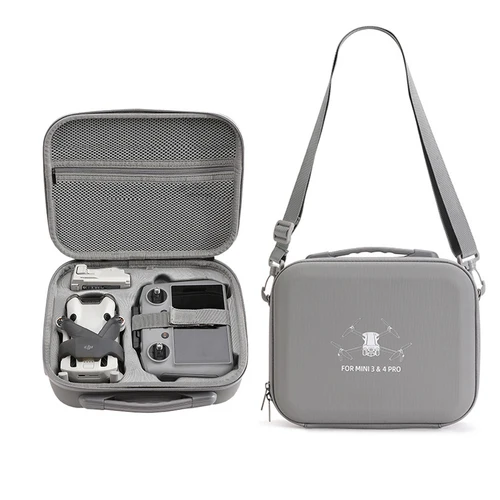 Estuche de transporte portátil, bolsa protectora de almacenamiento, cubierta resistente al agua para DJI Mini 3 Pro/Mini 4 Pro, accesorios remotos para Dron