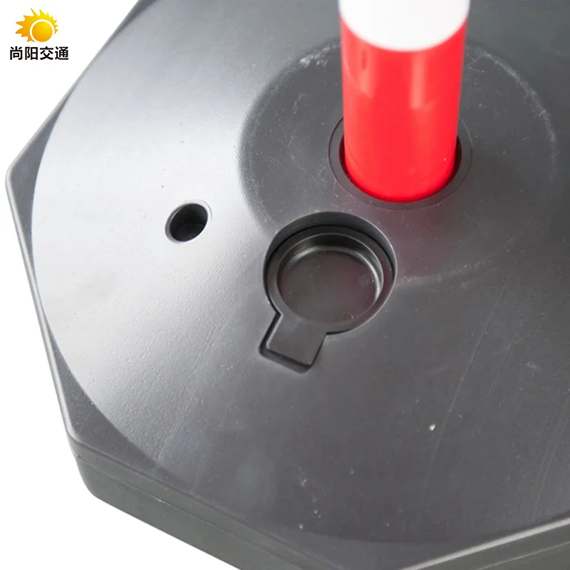 Movable Plastic Warning Column Water Injection Traffic PE Elastic Column Isolation Pile Anti-collision Column Warning Pile