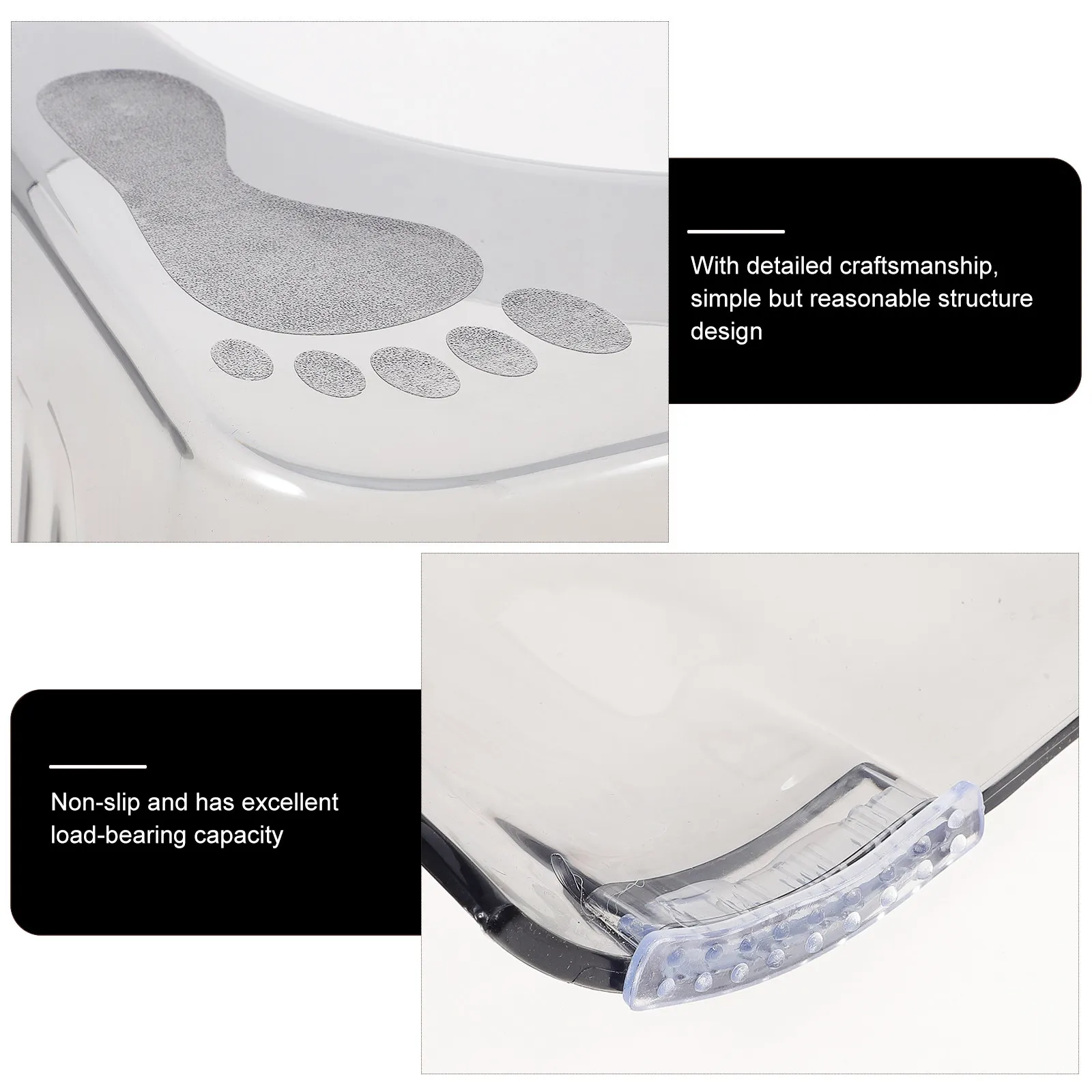 Childs Helper Stool Foot Stools for Toilets Bathroom Footstep Footrest Potty Pooping