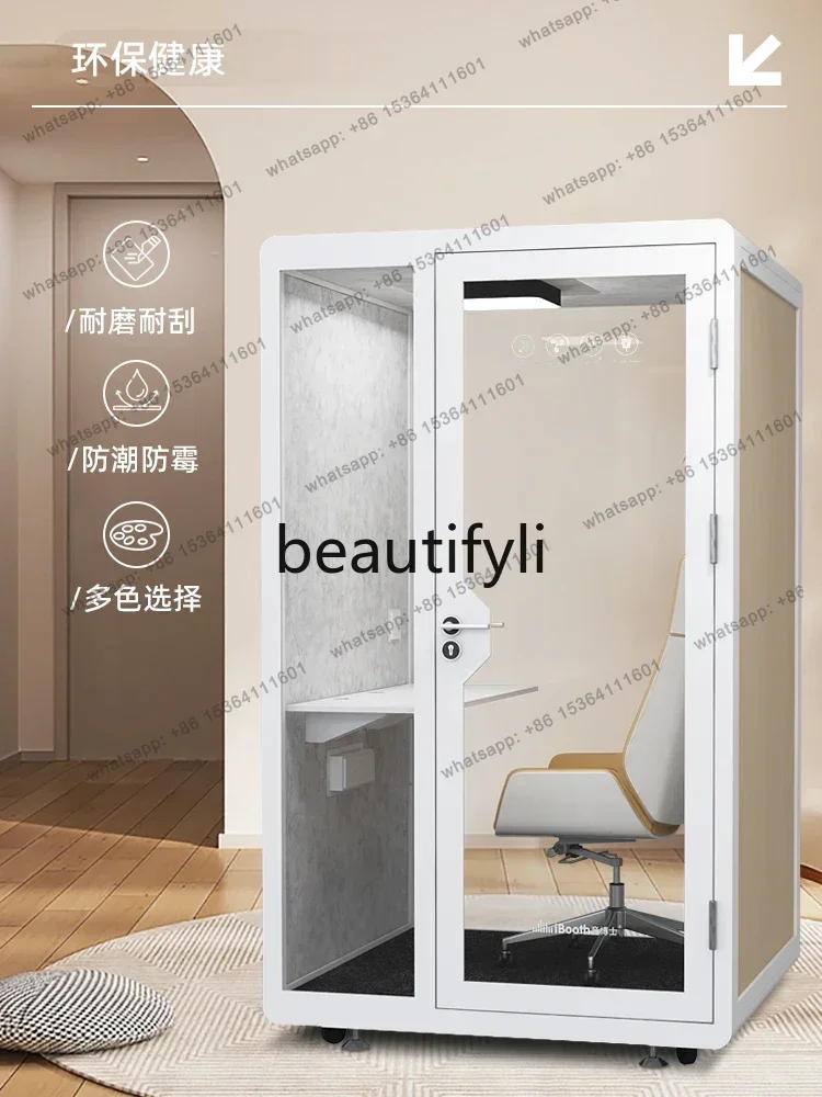 yj9 Camera insonorizzata Studio di registrazione mobile domestico Cabina telefonica per ufficio Sala insonorizzata Sala pianofor