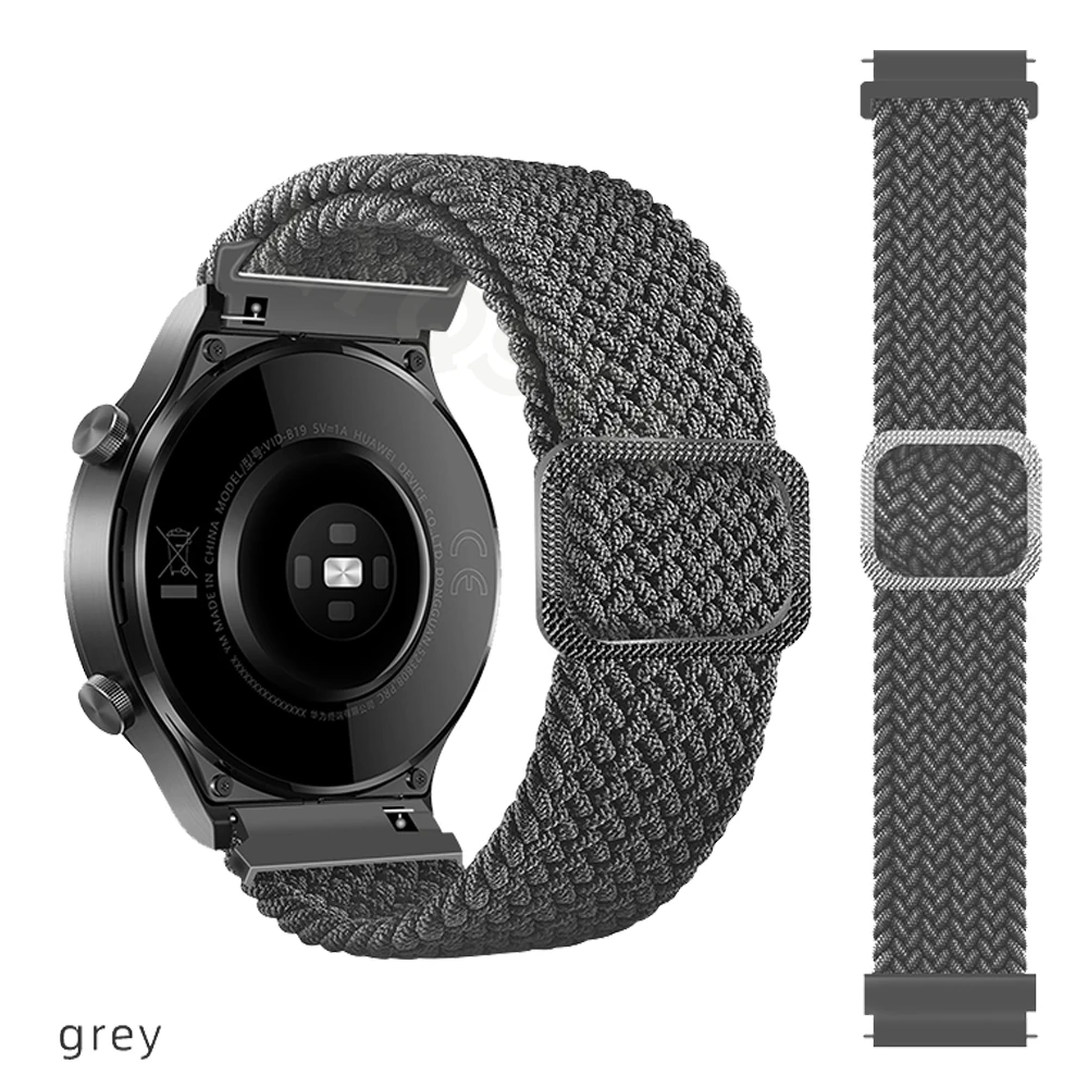 22mm nylonowy pasek do zegarka Huawei GT4/GT3/GT2 46mm pasek do zegarka Huawei GT 3 2 Pro GT 4 46mm SE 3 4 Pro bransoleta Smartwatch