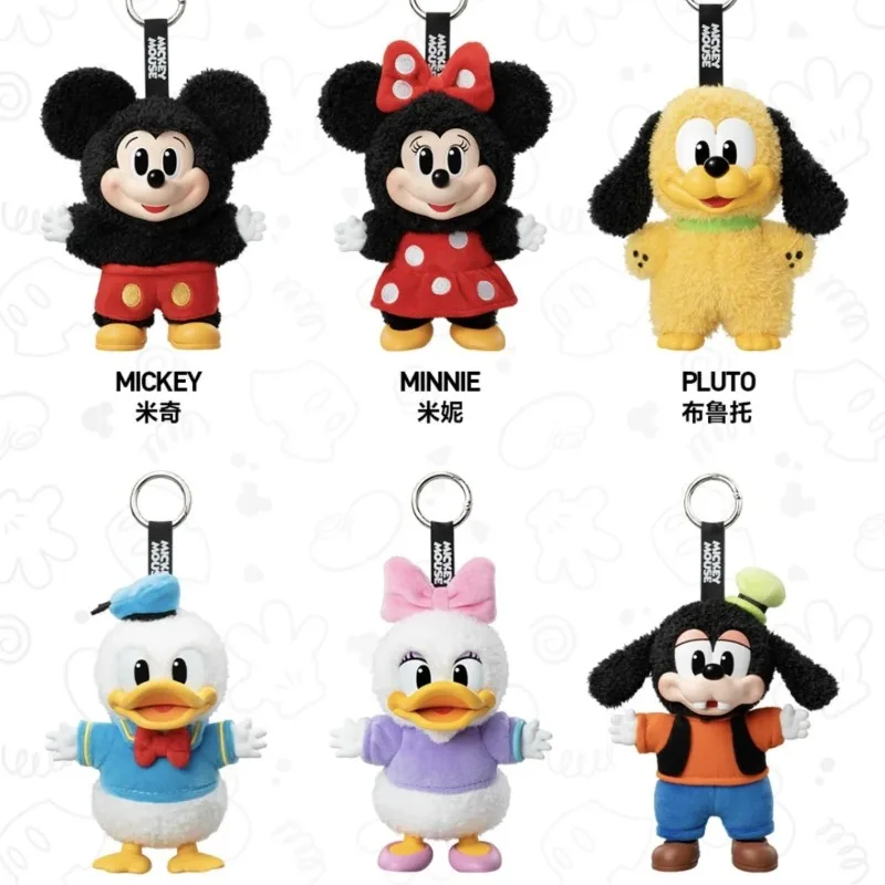 

2025 New Mickey Family Blind Box Kawaii Cute Together Pendant Series Handmade Doll Toy Children Birthday Present