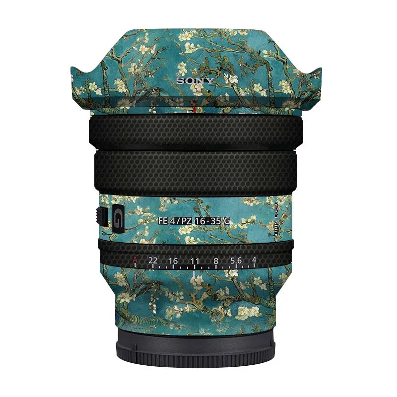 Para SONY FE PZ 16-35mm F4 G pegatina de lente película protectora de la piel protector antiarañazos abrigo 4/16-35 SELP1635G 16-35 F/4 F4G