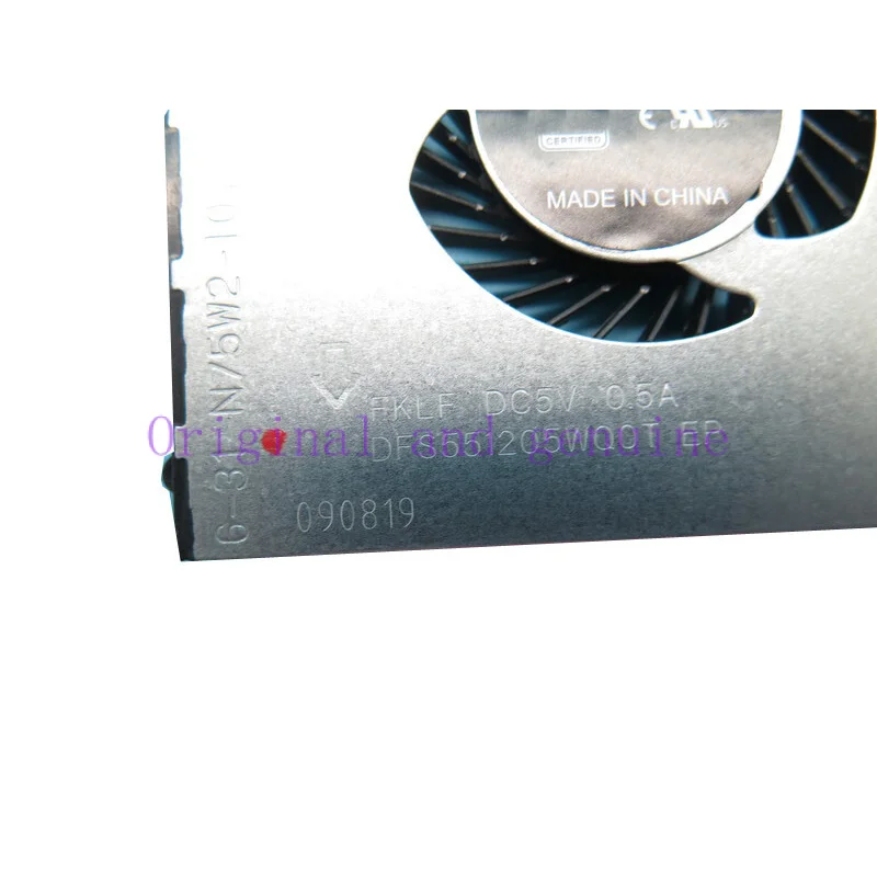 Laptop FAN For Gigabyte P35 For AORUS X3 DFS 551205 WQ0T FKLF 6-31-N75W2-101 4PIN