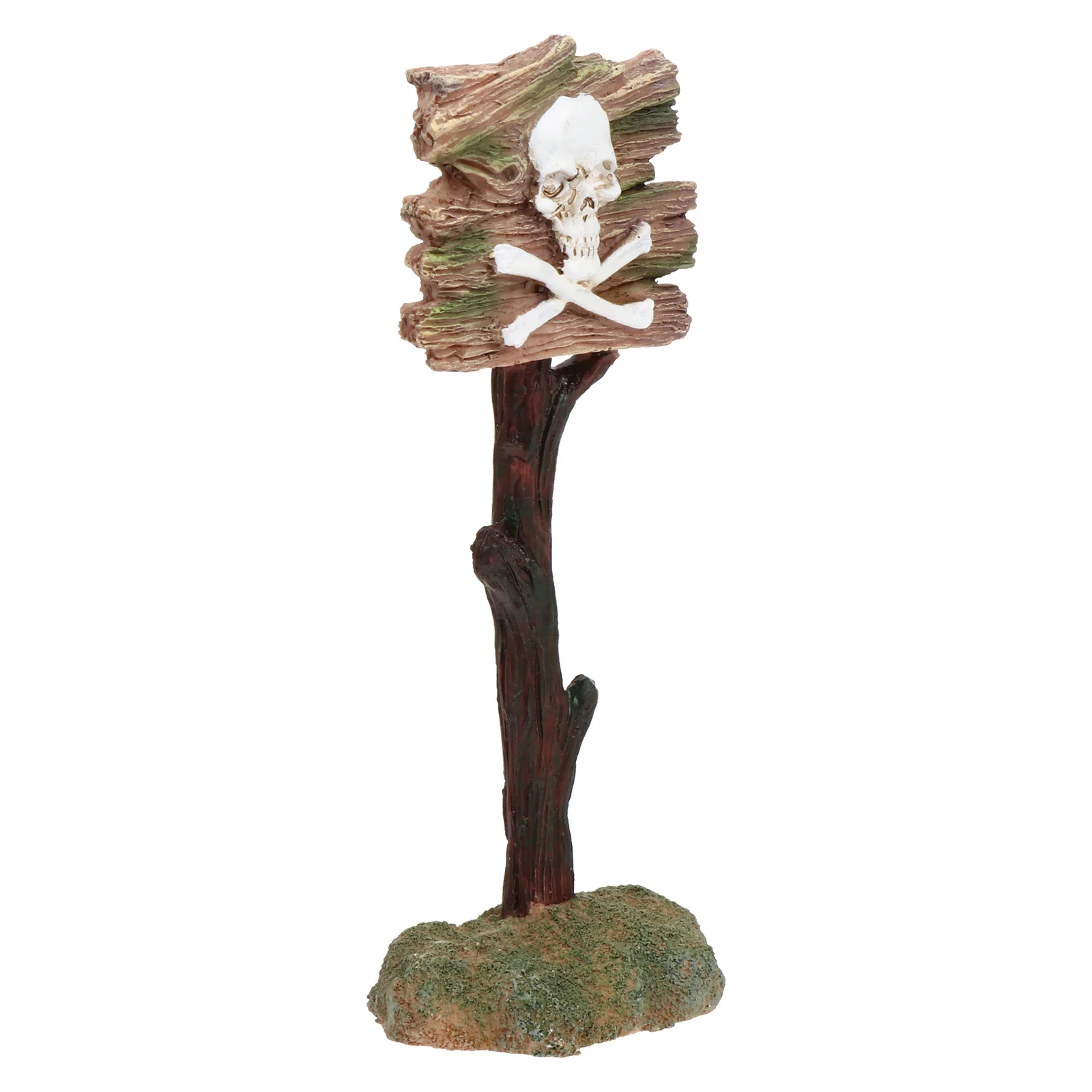 

Skull Shape Resin Tank Decor Aquarium Ornament Fish Shelter Waterproof Long Lasting Fish Tank Habitat Decoration