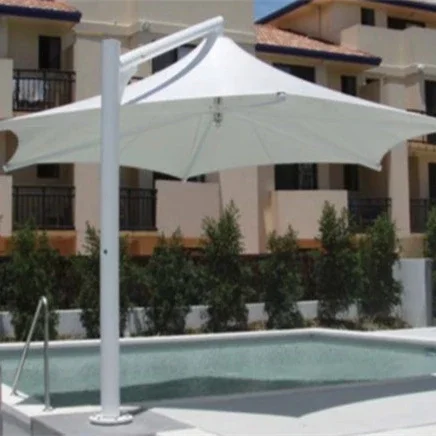 

Chinese hot-sale Tensile stretch membrane structure pool umbrella outdoor umbrella patio parasol