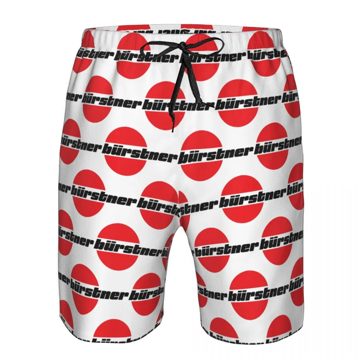 

Burstner Logo Trunks Beach Board Shorts Casual Quick Dry Swim Summer Men Pants