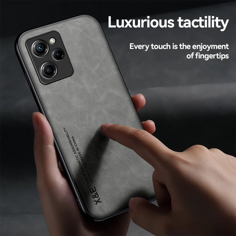 Leather Pttern Magnetic Phone case For Huawei P40 P20 Pro P30 Lite Mate 20 30 40 Honor 20 V30 High Quality Soft TPU Frame Cover