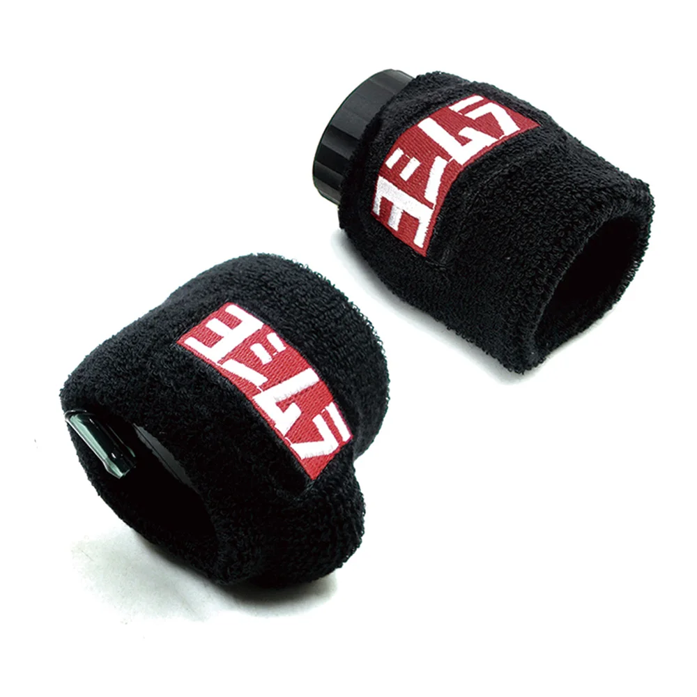 Motorcycle Black Front Brake Fluid Oil Reservoir Tank Protective Cover Socks Fit For Suzuki GSXR 250 600 750 1000 1100 GSX-R1300