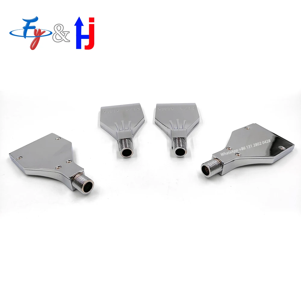금속 에어 블로우 플랫 노즐, 알루미늄 합금 블로우 제트, 페인트 노즐, 1/4 BSPT, F1/4-ALMA, 먼지 제거