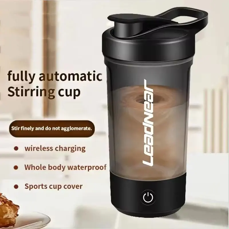 

Self-Stirring Shaker Cup USB Charging Shaker Cup for Protein Shake Meal Replacement Shake Portable Sport Mixing Cup 450ml