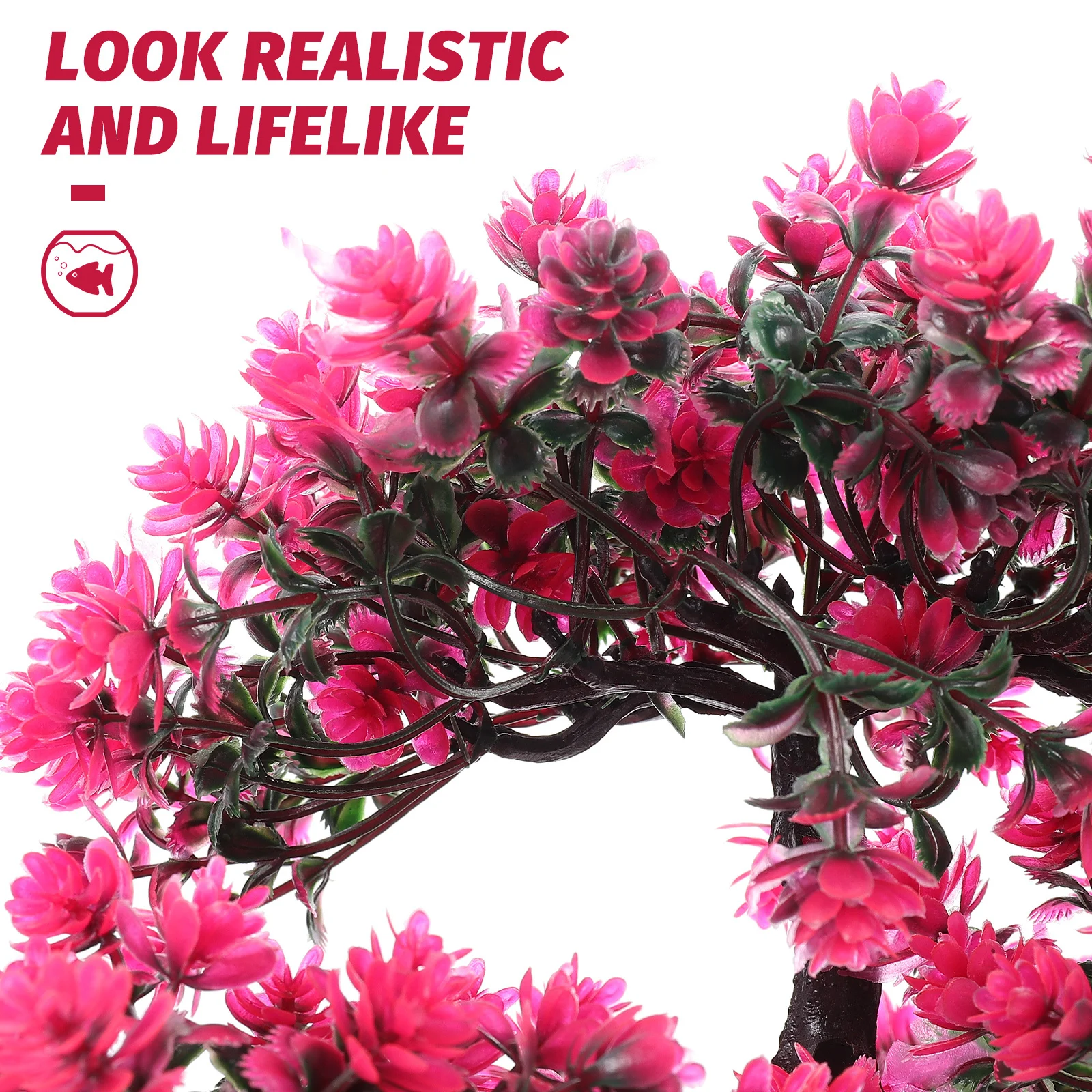 

Artificial Resin Ornament Simulation For Fish Tank Aquarium Decoration Desktop Home Fake Tree Underwater Landscape Bonsai