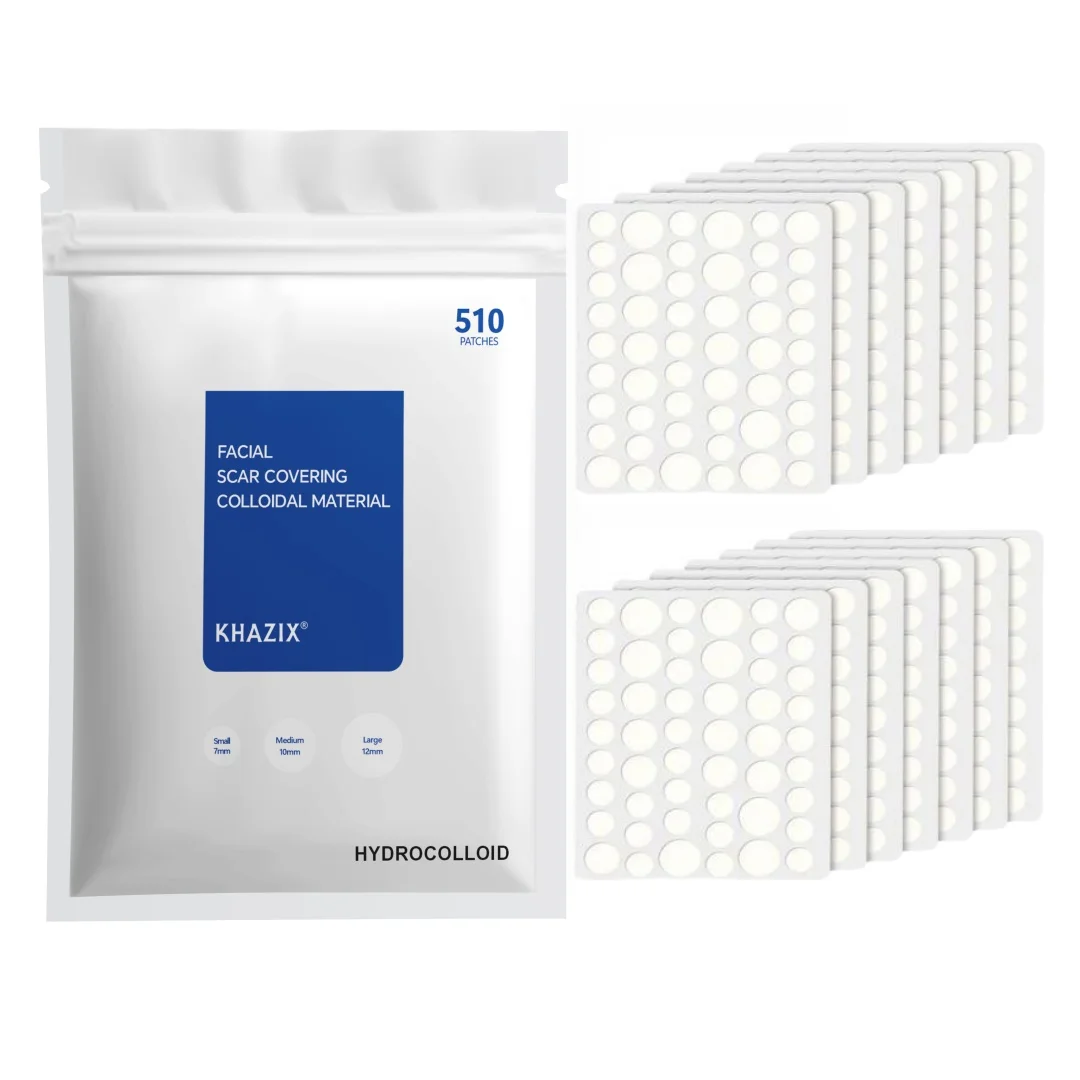 360pcs Hydrocolloid Acne Pimple Patch, Hydrocolloid Spot Stickers, Covering Zits and Defect