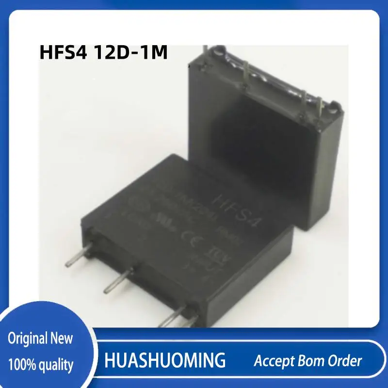 Nuevo Lote de 10 Piezas HFS4 12D-1M(204) 12VDC HFS4 12D-1M-12VDC HFS4 12D-1M 12VDC HFS4 12D 1M 12V 4PIN 2A