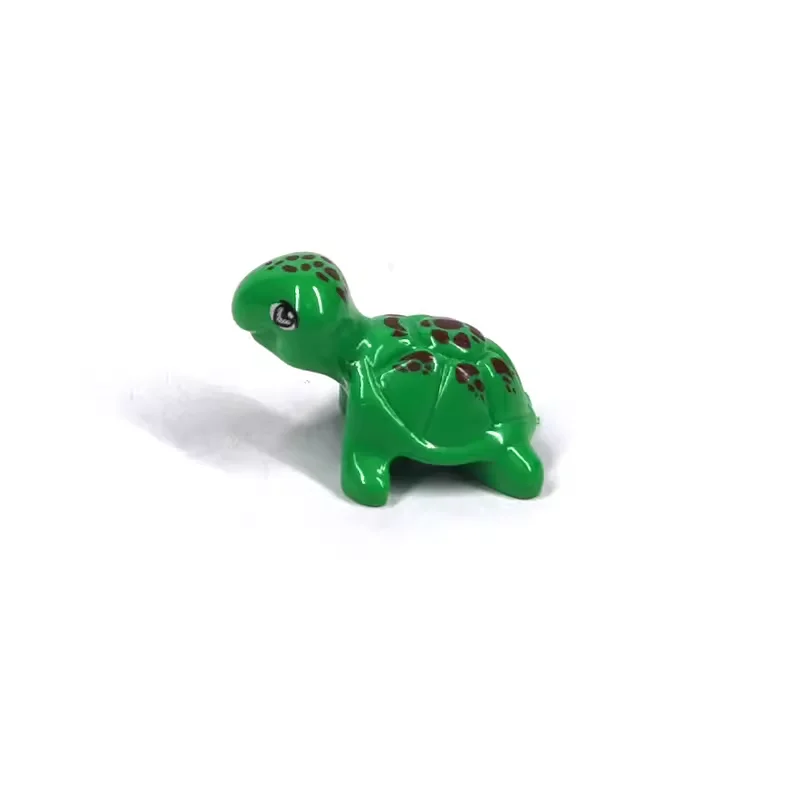 MOC building block small animals children's toy accessories 11603pb01 small turtle turtle scene decoration marine life