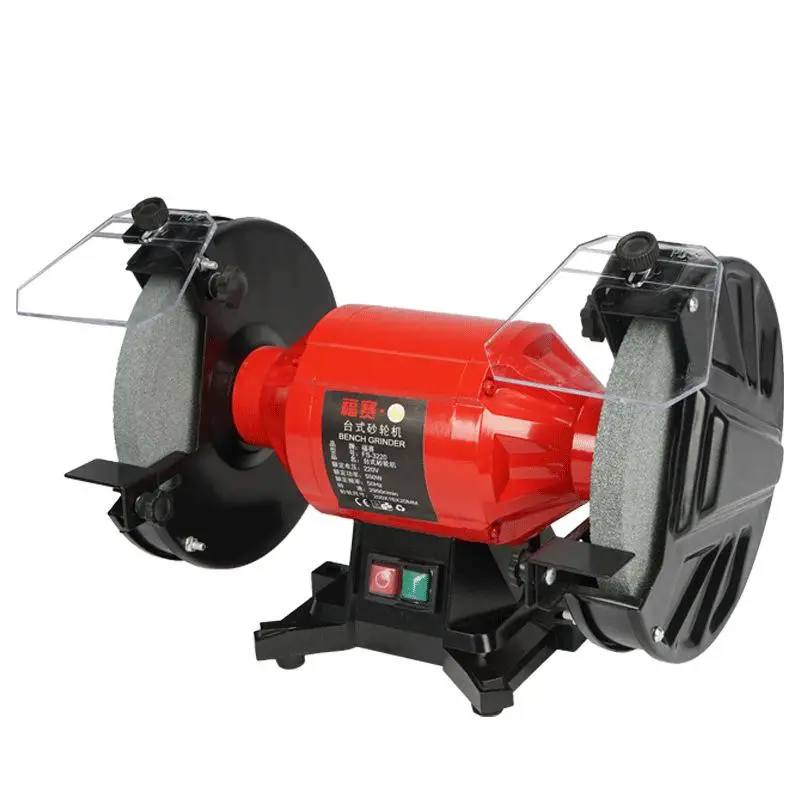 220V 250W/ 370W/550W Desktop Grinder Household Small Electric Multi-Function Hand Grinder Polishing Machine Knife Sharpener