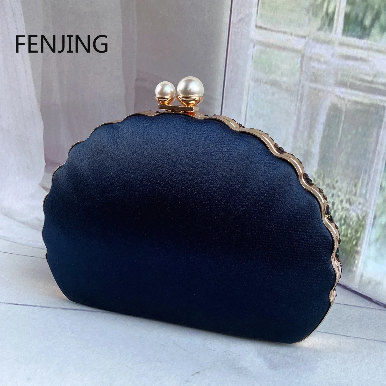 Bolsos de noche de lujo para mujer, monederos novedosos para fiesta de bodas, diseño con forma de pavo real, bolso de mano azul para mujer