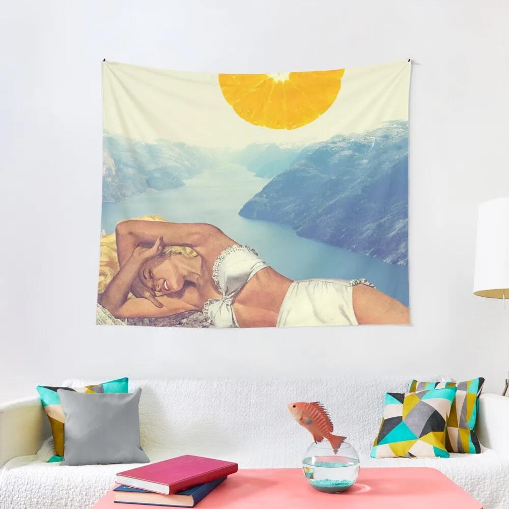 Vitamin Tapestry Wallpaper Bedroom Decorative Wall Mural Decoration Wall Tapestry