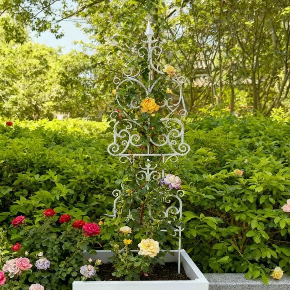 Plastic Garden Edging Border Fence Set of 10 Pieces for Defining Flower Beds For Lawn Edges and Garden Pathways